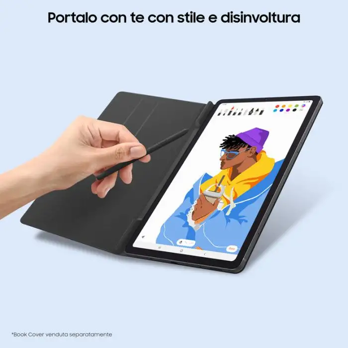 Samsung Galaxy Tab S6 Lite Tablet Android 10.4 Pollici Wi-Fi RAM 4 GB, 128 GB espandibili Tablet Android 12 Oxford Gray , Computer e portatili , 142303 , Immagine 8