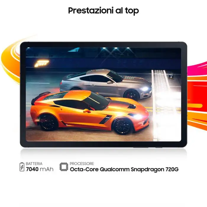 Samsung Galaxy Tab S6 Lite Tablet Android 10.4 Pollici Wi-Fi RAM 4 GB, 128 GB espandibili Tablet Android 12 Oxford Gray , Computer e portatili , 142303 , Immagine 6