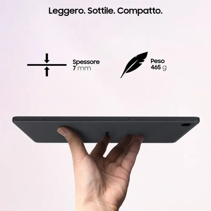 Samsung Galaxy Tab S6 Lite Tablet Android 10.4 Pollici Wi-Fi RAM 4 GB, 128 GB espandibili Tablet Android 12 Oxford Gray , Computer e portatili , 142303 , Immagine 2