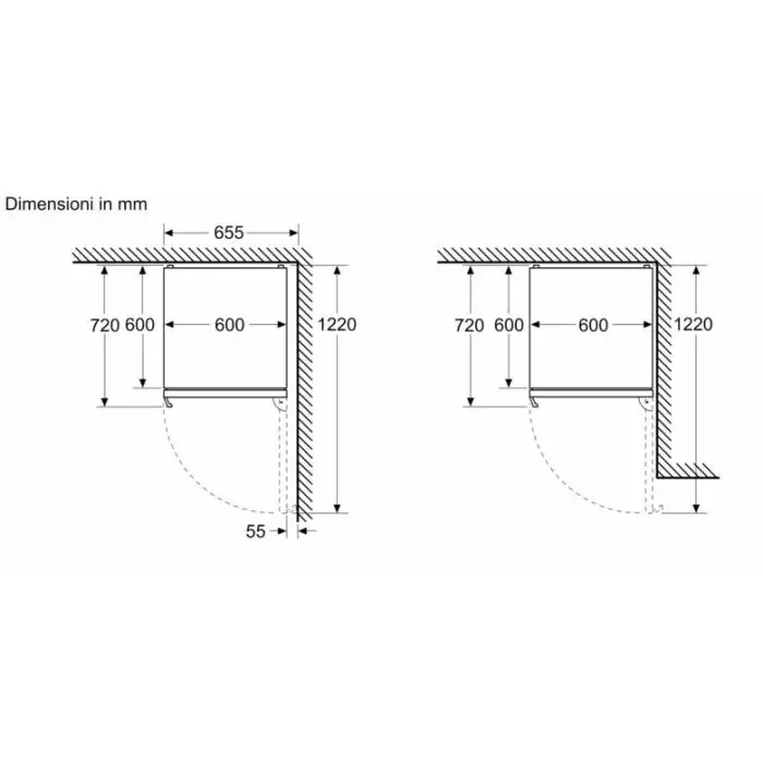 Bosch Serie 6 KGN39AIAT frigorifero con congelatore Libera installazione 363 L A Acciaio inox , 158541 , Immagine 6