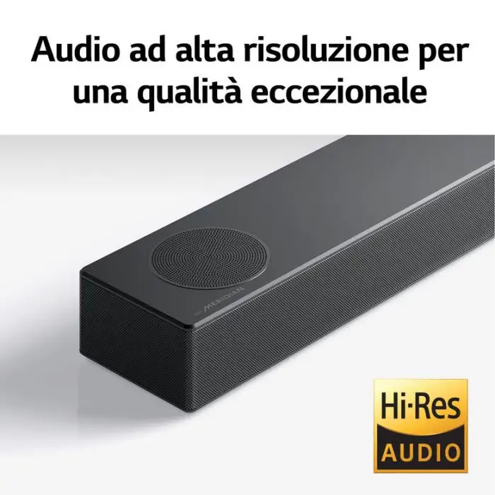 LG Soundbar S75Q 380W 3.1.2 canali, Meridian, Dolby Atmos , 142859 , Immagine 5