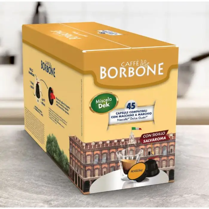 Caffè Borbone Capsule per Dolcegusto Miscela Dek 45 pz , 143667 , Immagine 2