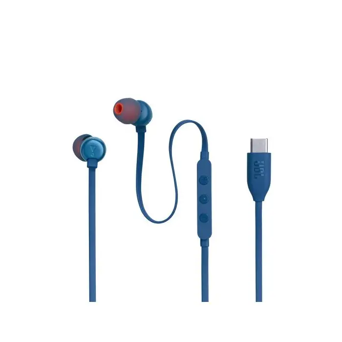 JBL Tune 310C USB Auricolare Cablato In-ear Musica e Chiamate USB tipo-C Blu , 153671 , Immagine 6