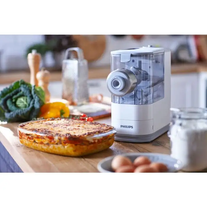 Philips Viva Collection 5000 Series, Macchina per la pasta fresca, Pasta Maker HR2345/19 - Compatto, con 4 trafile , 156514 , Immagine 11