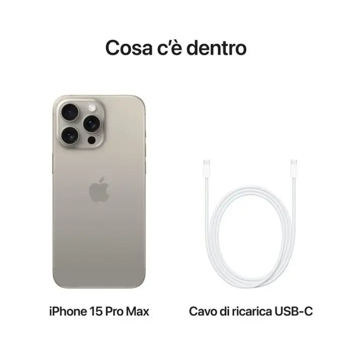 Apple iPhone 15 Pro Max 256GB Titanio Naturale , 149617 , Immagine 9