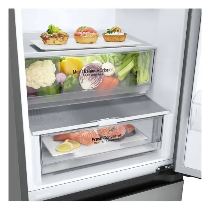 LG GBV3200DPY Frigorifero combinato, Classe D, 387L, Fresh Converter, Porte piatte,Argento , 157754 , Immagine 11