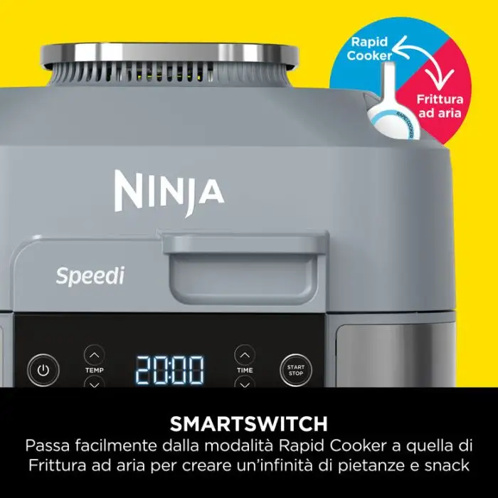 Ninja Rapid Cooker e Friggitrice ad aria Speedi ON400EU , 158105 , Immagine 14