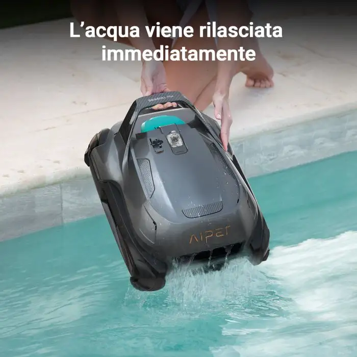 Aiper Robot Seagull Plus Robot Pulisci Piscina a batteria , 147134 , Immagine 4