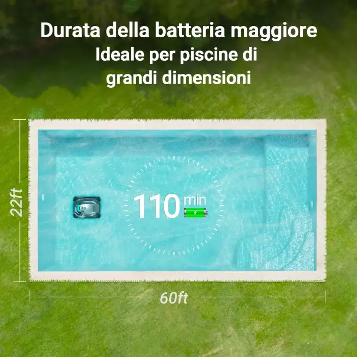 Aiper Robot Seagull Plus Robot Pulisci Piscina a batteria , 147134 , Immagine 6
