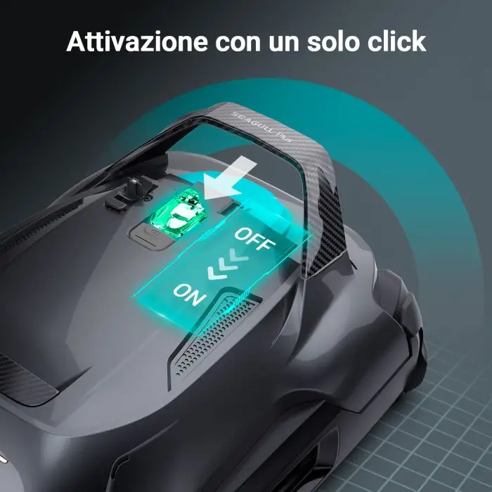 Aiper Robot Seagull Plus Robot Pulisci Piscina a batteria , 147134 , Immagine 7