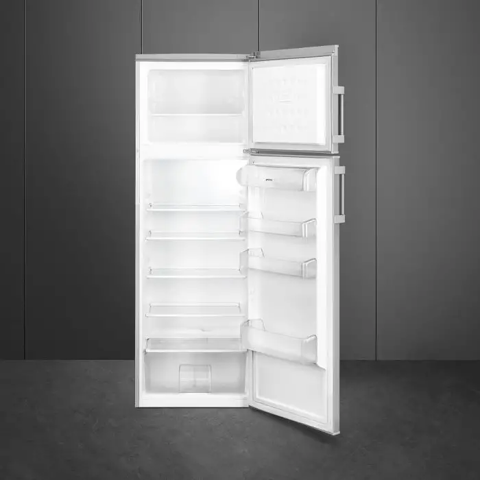 Smeg Frigorifero FD32ES Libera installazione Doppia-Porta Argento (E) , 152180 , Immagine 2
