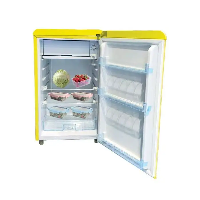 DCG Eltronic MF100Y Frigorifero con Congelatore Libera installazione Monoporta 100 L Giallo Linea Retrò , Frigoriferi , 154214 , Immagine 2