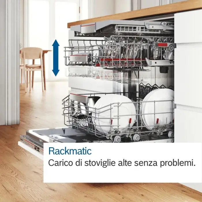  Bosch SMD6ECX12E Serie 6 Lavastoviglie a Incasso 14 coperti (A) , 156198 , Immagine 5