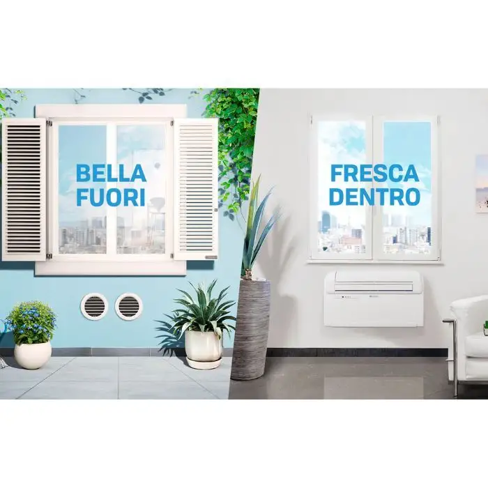 Olimpia Splendid Unico Easy S2 Condizionatore a Pompa di Calore Monoblocco senza bisogno di unità esterna , 157909 , Immagine 3