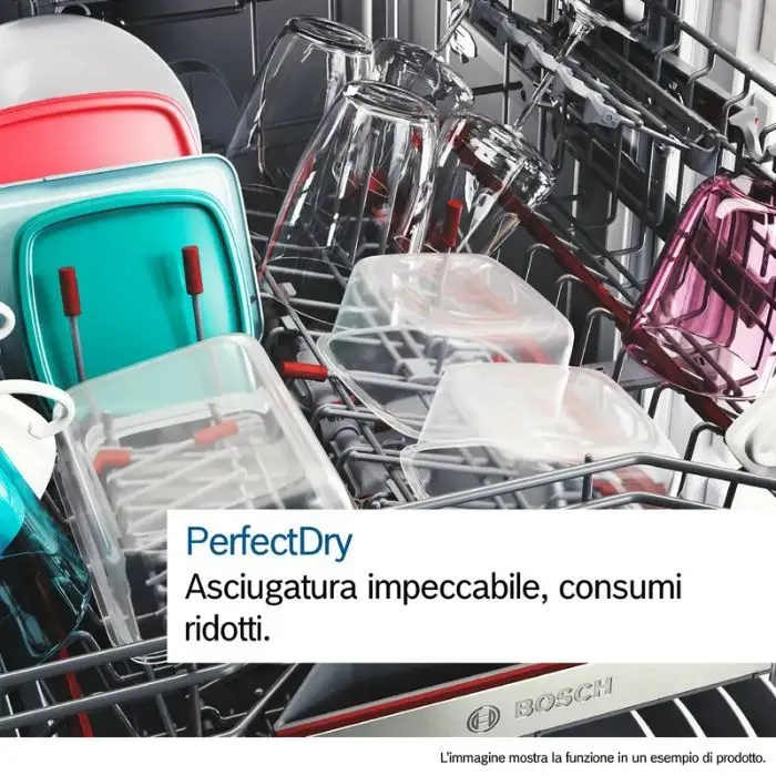 Bosch SPS6YMI14E Lavastoviglie slim da libera installazione 45 cm Acciaio spazzolato anti-impronta , 157592 , Immagine 4