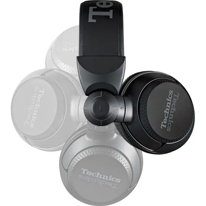 Technics EAH-DJ1200EK Black Cuffie DJ Driver 40mm Cavo Rimovibile , 152608 , Immagine 7