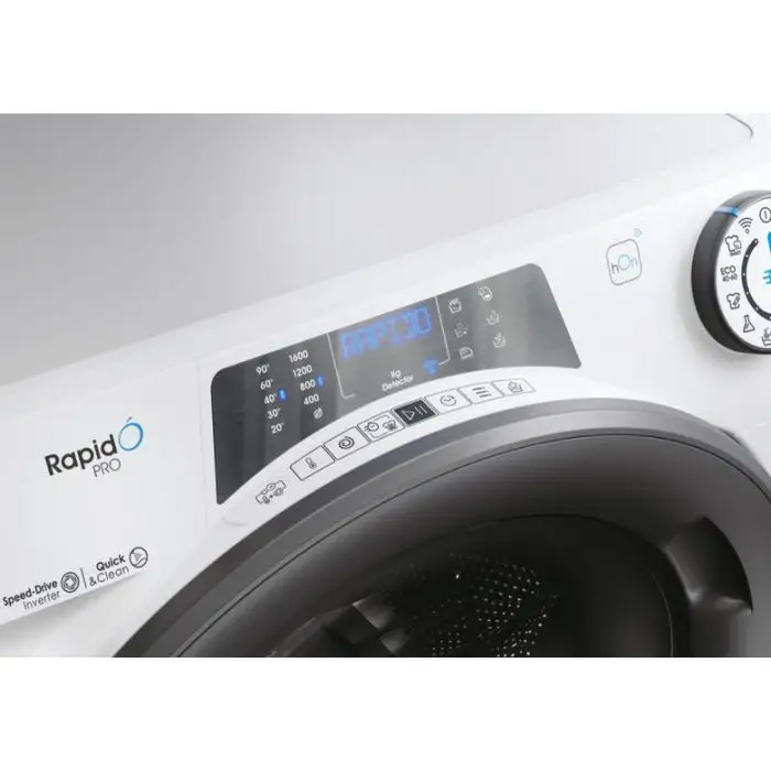 Candy RapidÓ PRO RP 6106BWMR8-S lavatrice Caricamento frontale 10 kg 1600 Giri/min Bianco , 153571 , Immagine 6