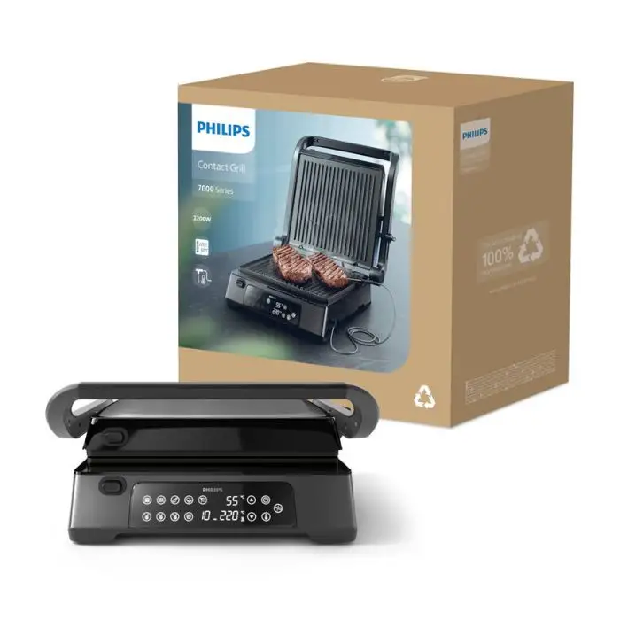 Philips 7000 series Bistecchiera Grill 2200 W , 156399 , Immagine 2