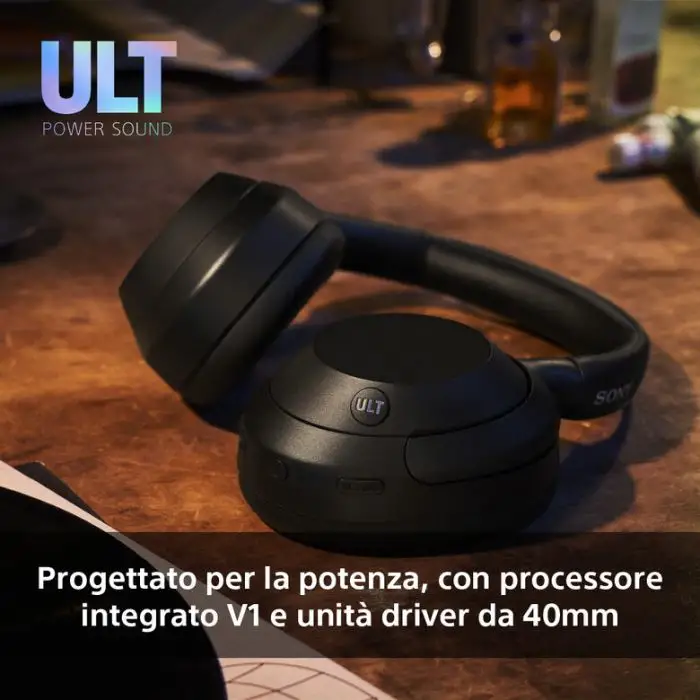 Sony Ult Wear Cuffie Bluetooth WHULT900NB Black , 154144 , Immagine 3