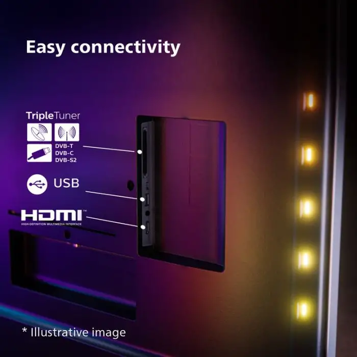Philips Ambilight TV The Xtra 9008 55“ 4K UHD Dolby Vision e Dolby Atmos Google TV , 149819 , Immagine 14