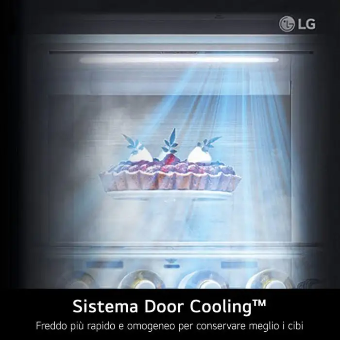 LG GMB844MC4E Frigorifero Multidoor Slim, Classe E, 530L, Wi-Fi, Total No Frost, Nero , 155315 , Immagine 7