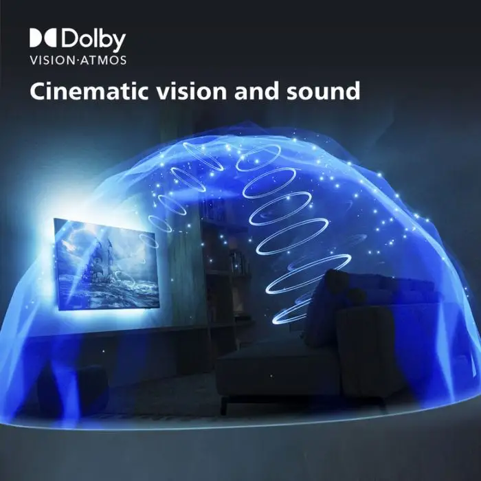 Philips Ambilight TV The Xtra 9008 55“ 4K UHD Dolby Vision e Dolby Atmos Google TV , 149819 , Immagine 10