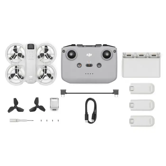 DJI Neo Fly More Drone Combo 4 rotori Quadrirotore 12 MP 3840 x 2880 Pixel 1435 mAh Nero, Bianco , 157266 , Immagine 3