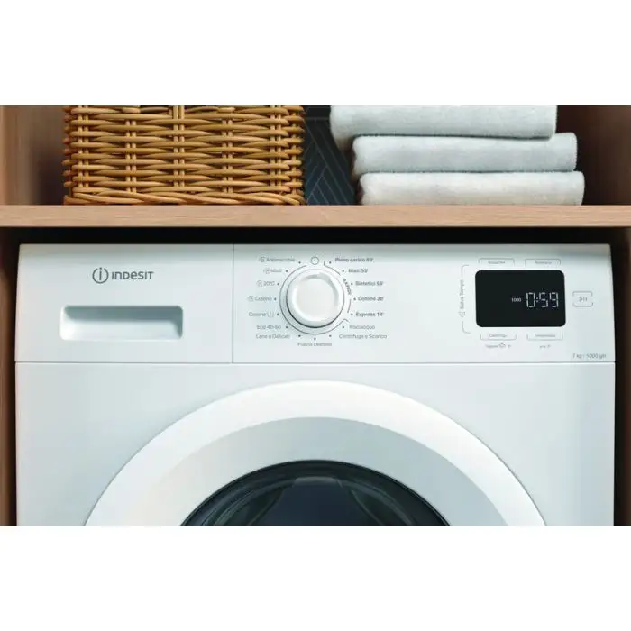 Indesit IM 760 MY TIME IT lavatrice Caricamento frontale 7 kg 1000 Giri/min Bianco , 155179 , Immagine 6