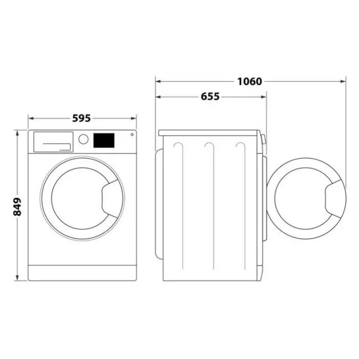 Hotpoint Asciugatrice a libera installazione NT M11 82K IT R , 155371 , Immagine 13