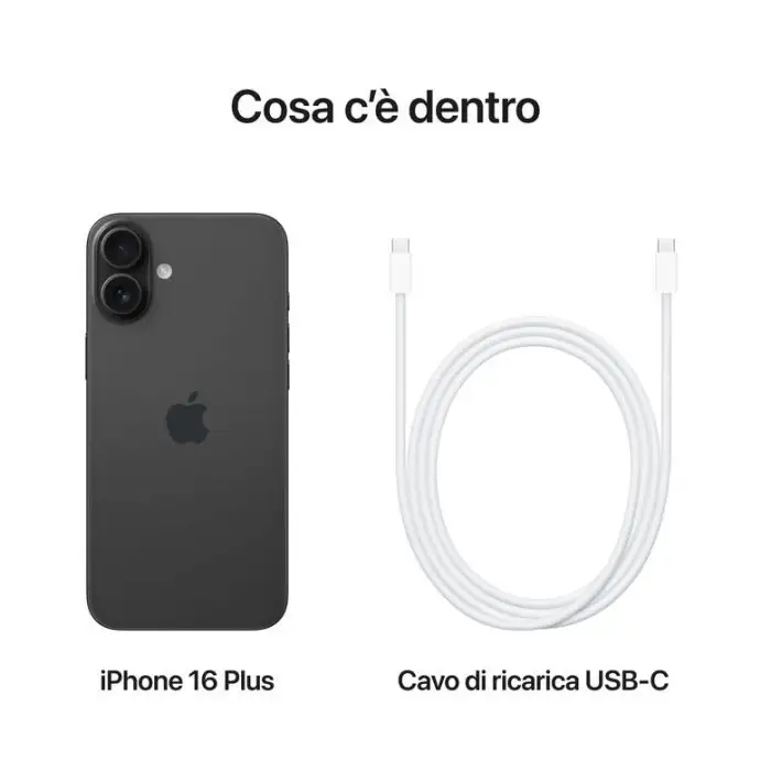 Apple iPhone 16 Plus 256GB Nero , 155498 , Immagine 9