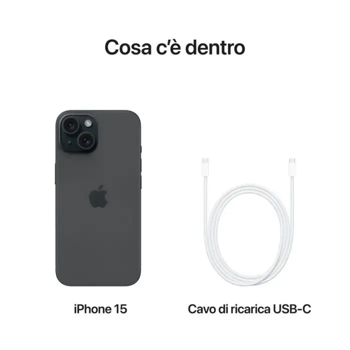 Apple iPhone 15 256GB Nero , 149676 , Immagine 9