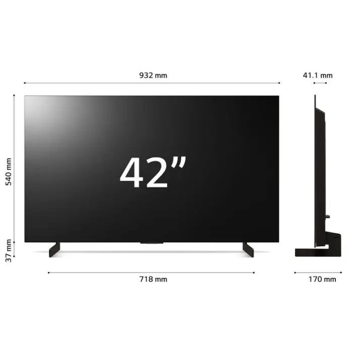 LG Oled42C44LA Televisione Smart TV 42 Pollici Oled Evo 4K Serie C4 Dolby Vision , 153459 , Immagine 9
