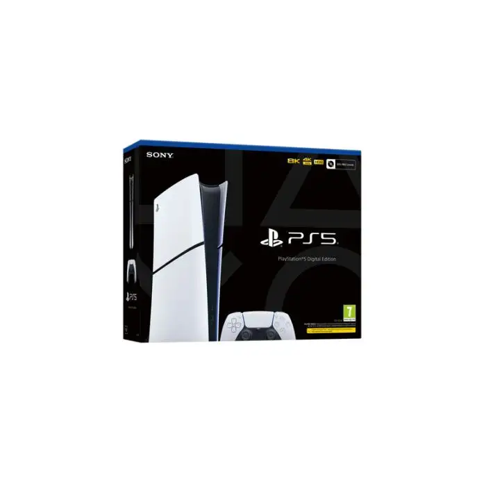 Sony PlayStation 5 Slim Digital 1,02 TB Wi-Fi Nero, Bianco , 151192 , Immagine 6