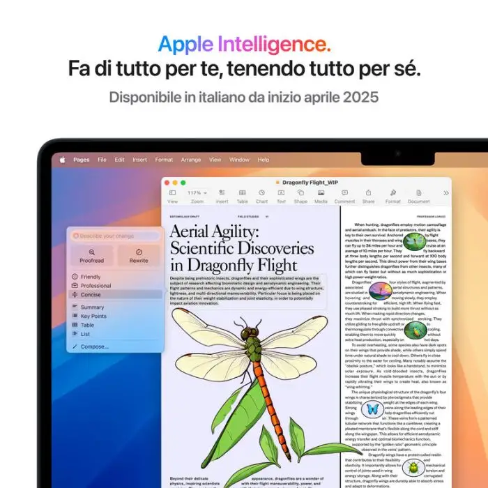 Apple MacBook Air 15&#039;&#039; M4 chip 10-core CPU 10-core GPU, 16GB, 256GB SSD - Mezzanotte , 158330 , Immagine 6