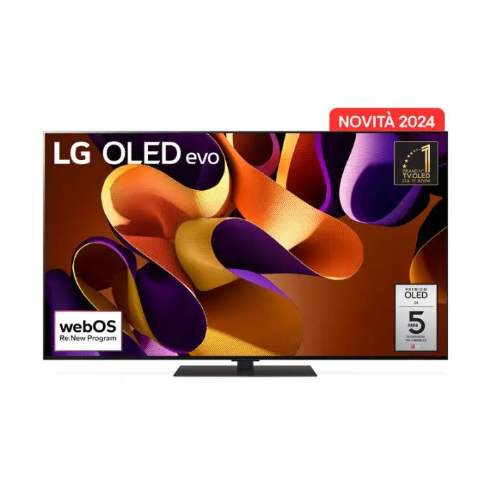 LG Oled55G46LS Televisione Smart TV 55 Pollici Oled Evo 4K Serie G4 Base Inclusa , 153465 , Immagine 2