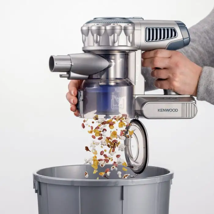 Ariete 22V Lithium 2724, Scopa Elettrica Cordless e Aspirabriciole con Motore Digitale, Alluminio, Arancio, 200 W , 149391 , Immagine 11