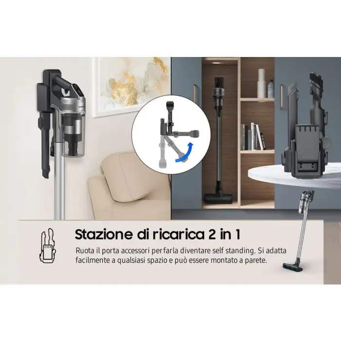 Samsung Aspirapolvere senza filo Jet™ 75 200W VS20T7536T5 , 149271 , Immagine 9