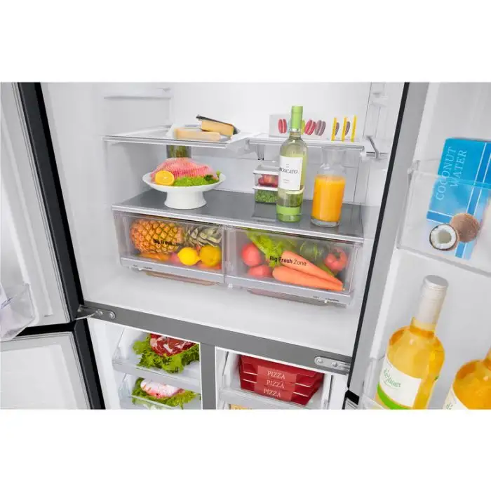 LG GMB844MC4E Frigorifero Multidoor Slim, Classe E, 530L, Wi-Fi, Total No Frost, Nero , 155315 , Immagine 9