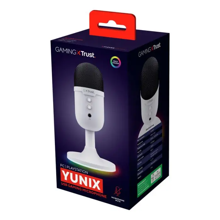 Trust GXT 234P Yunix Bianco Microfono da tavolo , 155779 , Immagine 6