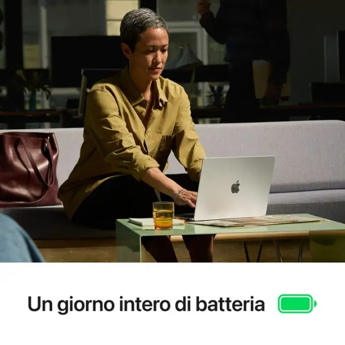 Apple MacBook Pro 14&quot;: Chip M4 Pro con cpu 12 core e gpu 16 core, 512GB SSD - Argento , 156474 , Immagine 4