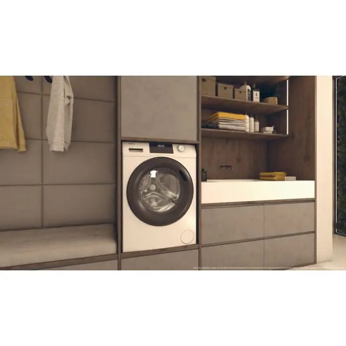 Haier HW80-BP14929A-S lavatrice Caricamento frontale 8 kg 1400 Giri/min Bianco , 153876 , Immagine 9