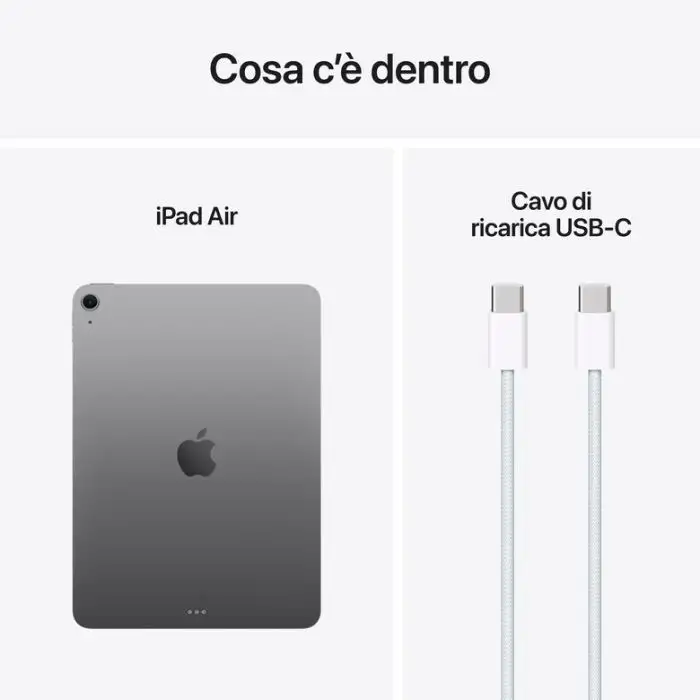 Apple iPad Air 11&#039;&#039; Wi-Fi 128GB Grigio siderale , 158235 , Immagine 10