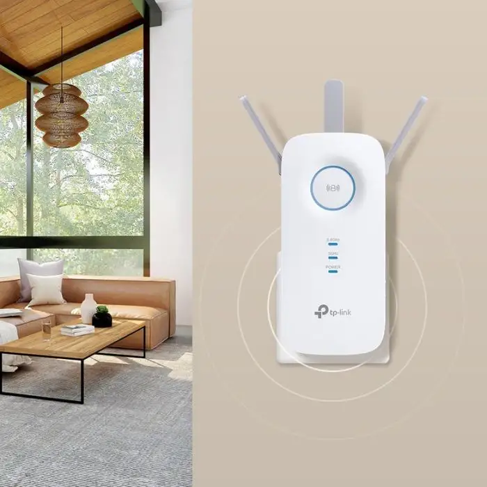 TP-Link RE550 moltiplicatore di rete Ricevitore e trasmettitore di rete Bianco 10, 100, 1000 Mbit/s , 151295 , Immagine 2