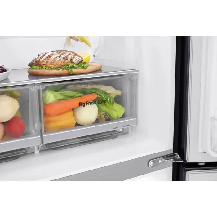 LG GMB844MC4E Frigorifero Multidoor Slim, Classe E, 530L, Wi-Fi, Total No Frost, Nero , 155315 , Immagine 12