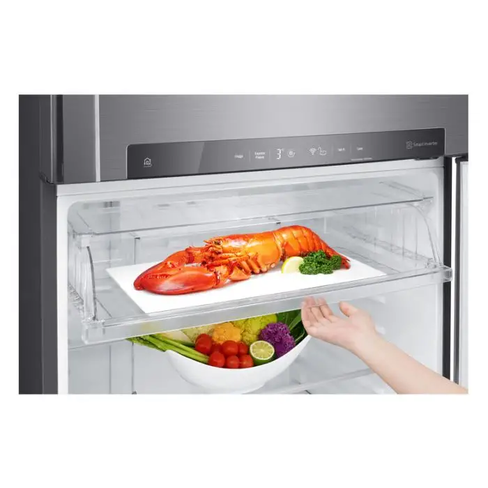 LG GTB744PZHED Frigorifero doppia porta, Classe E, 506L, Wi-Fi, Door Cooling, Cassetto 0 gradi, Gestione umidità, Inox , 153833 , Immagine 10