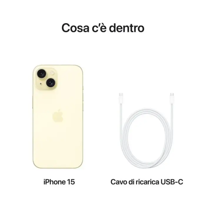 Apple iPhone 15 256GB Giallo , 149678 , Immagine 9
