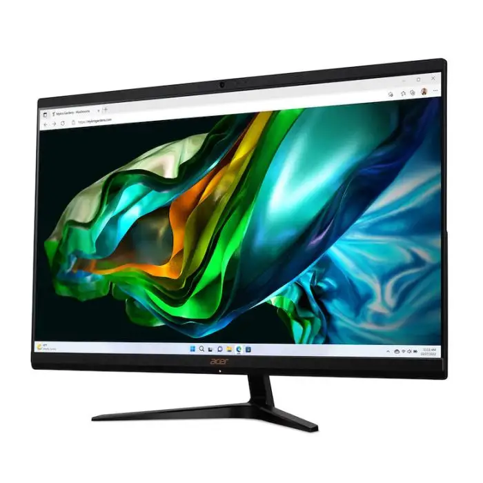 Acer Aspire C27-1800 Intel® Core™ i5 i5-12450H 68,6 cm (27&quot;) 1920 x 1080 Pixel PC All-in-one 16 GB 1,02 TB SSD Windows 11 Home Wi-Fi 6E (802.11ax) Nero , 153759 , Immagine 3