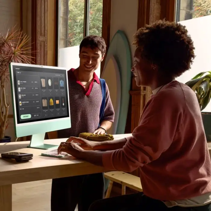 Apple iMac 24&quot;Retina Display 4,5K, Chip M4 con CPU 10‑core, GPU 10‑core, 16GB, 256GB SSD, Argento , Computer e portatili , 156507 , Immagine 8
