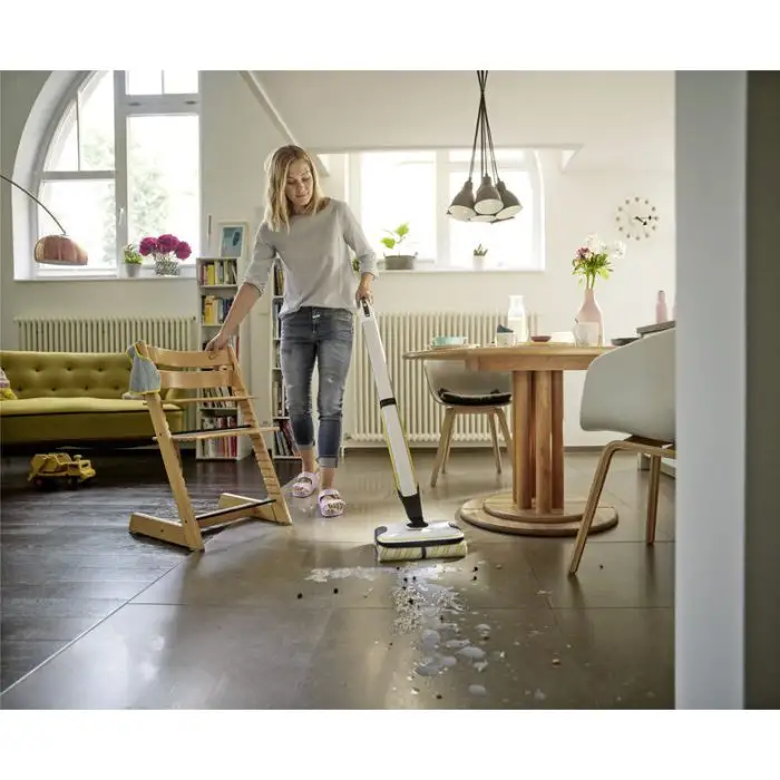 Kärcher FC 7 CORDLESS Electric broom Batteria Bagnato Senza sacchetto Nero, Bianco, Giallo 2,85 Ah , 152548 , Immagine 3