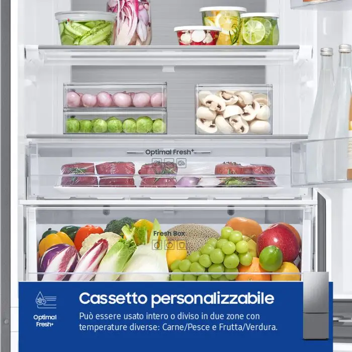 Samsung RB53DG706CS9 frigorifero con congelatore Libera installazione 538 L C Metallico, Stainless steel , 152157 , Immagine 9